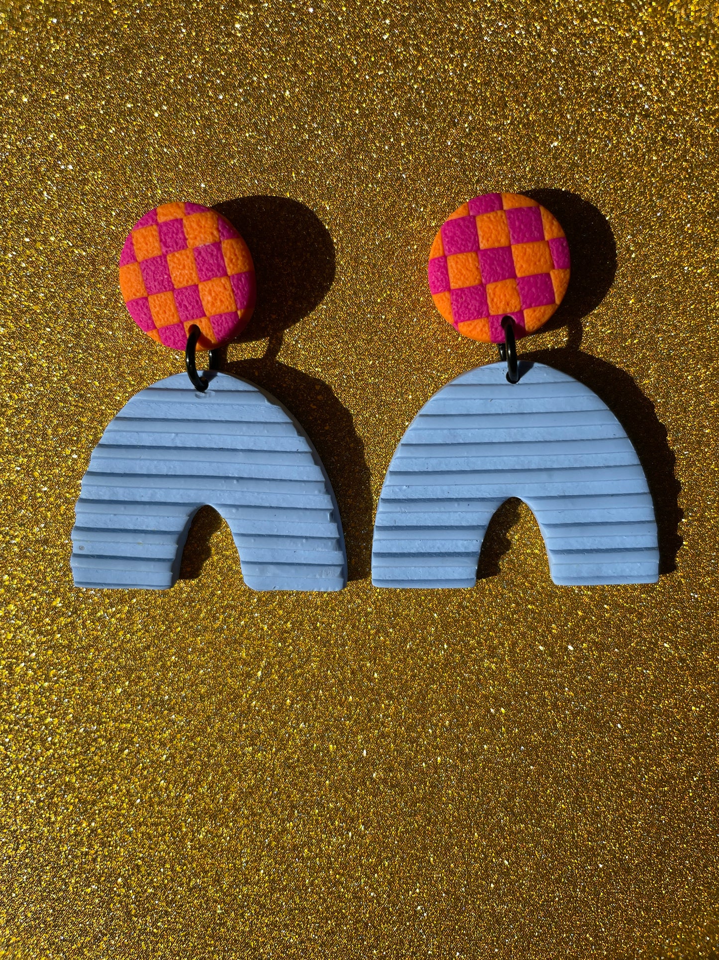 Chunky Arches - blue ribbed
