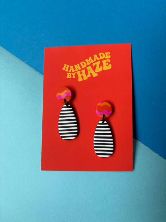 Heatwave stripe dangles
