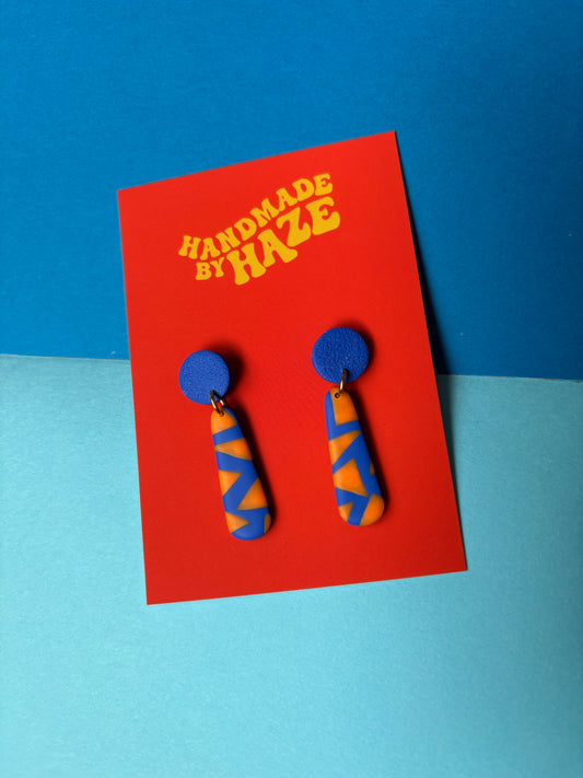 Drop dangles: orange triangles